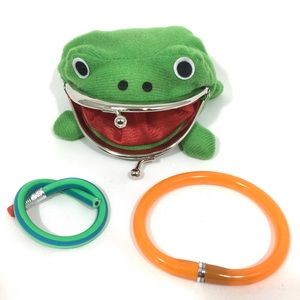 Frog Wallet, Pencil & Pen - Bundle